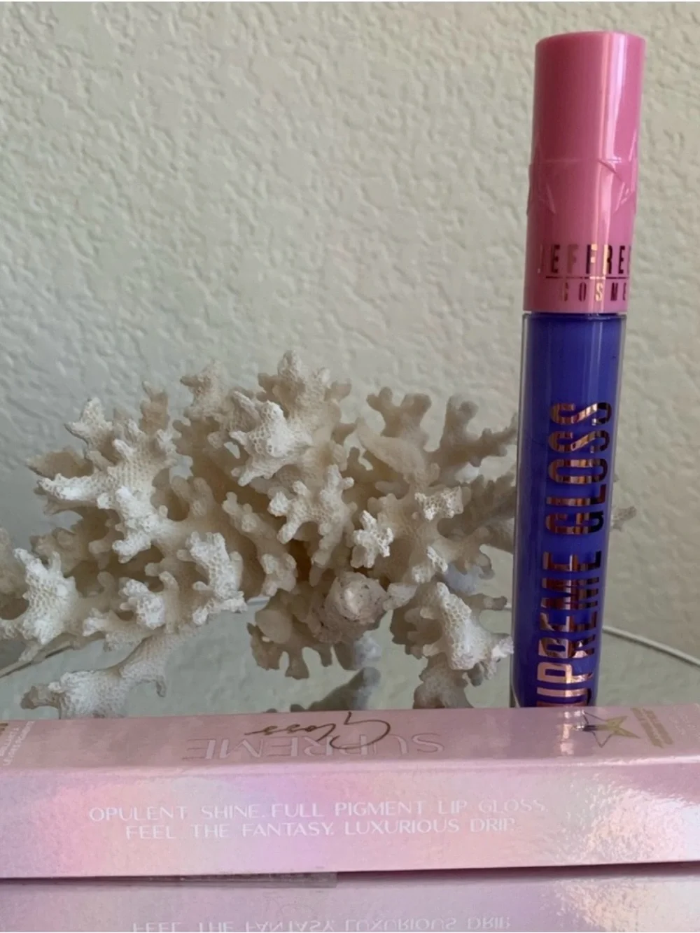 JEFFREE STAR Supreme Gloss Lip Gloss No Apologies Full Size Discontinued NIB